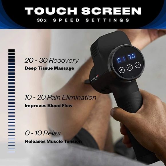 ⚡️Physiotherapy Massage Gun Muscle Therapy Hand Held Body Deep Muscle Massager - Picture 3 of 5